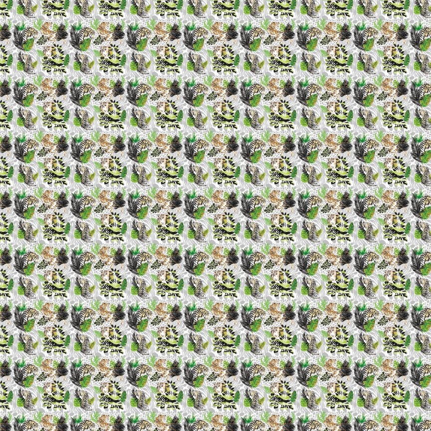 Hidden Tiger Pattern Acrylic Sheets - CMB Pattern Acrylic